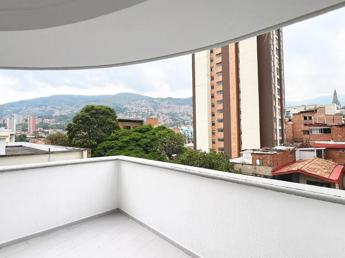 Apartamento Con Terraza Y Vista En ميديلين